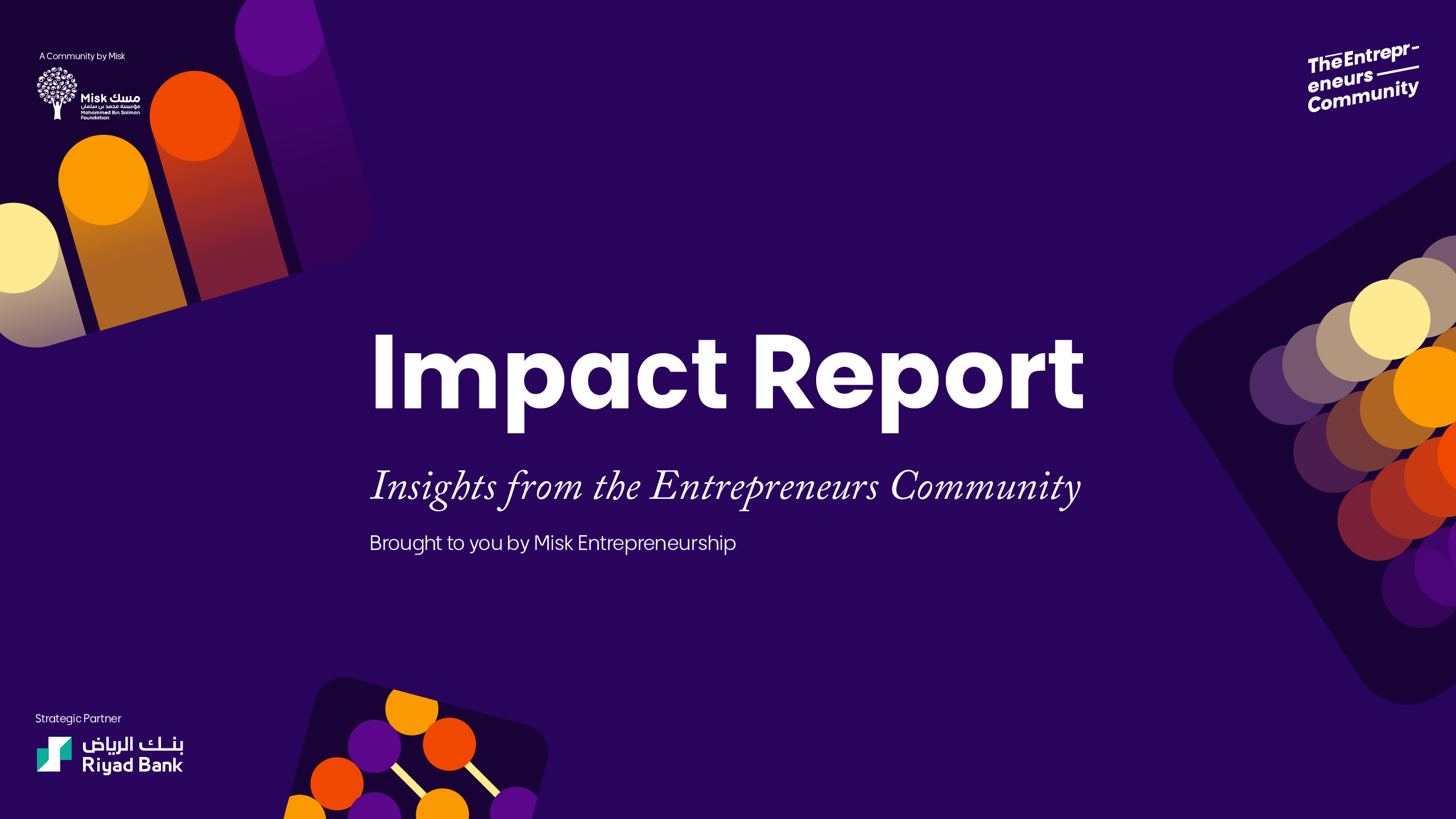 Entrepreneurs' Community Impact Report