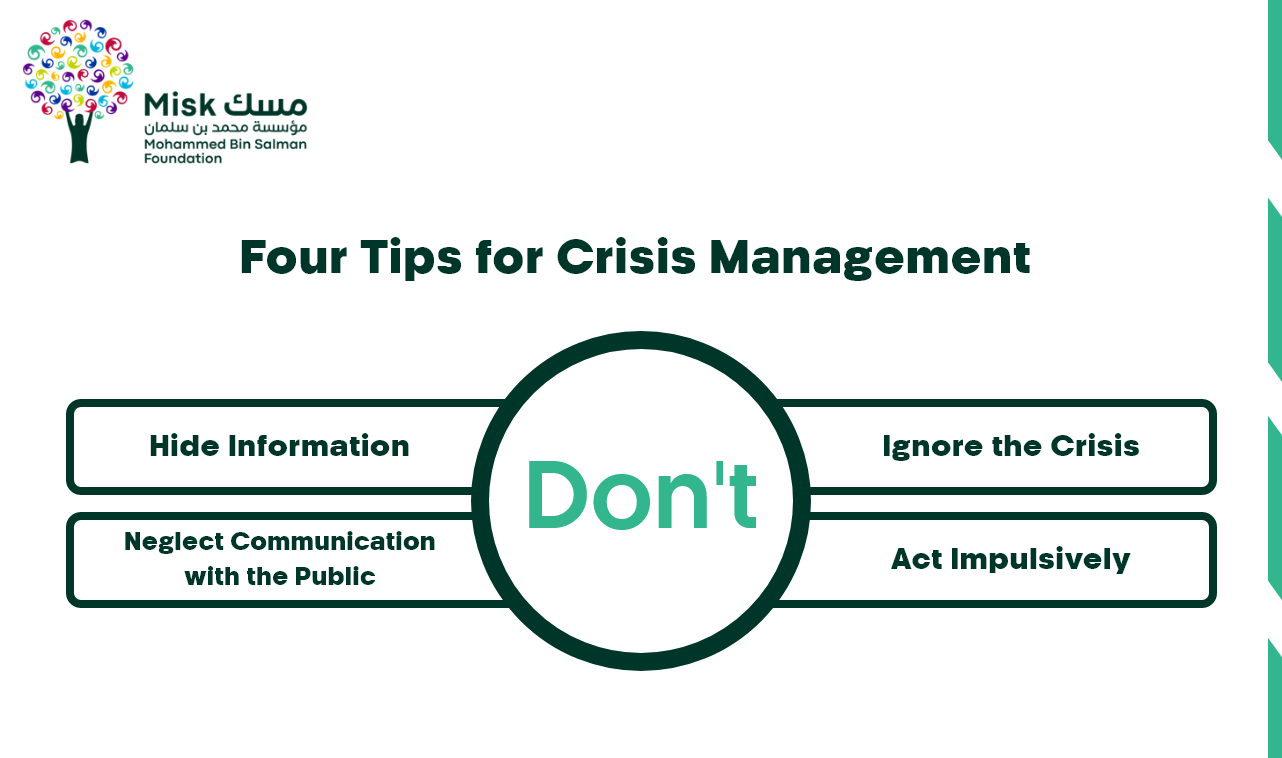 4 Tips for crisis Management